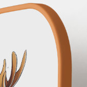 ザエンジェンスムース狩り ユーモアのある ピックルボールラケット (左詳細)