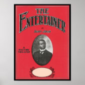 ザエンターテイナースコットジョプリンヴィンテージソングブックコーブ ポスター (正面)