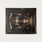 ザエンダ素晴らしルによるアグラシア・ナイアストス女王7 タペストリー (正面(横))