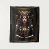 ザエンダ素晴らしルによるアグラシア・ナイアストス女王7 タペストリー (正面)