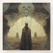ザエントリーウェイダークファンタジーSci-Fi ガラスコースター (正面)