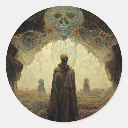 ザエントリーウェイダークファンタジーSci-Fi ラウンドシール (正面)