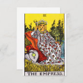 ザエンプレスタロットカード セーブザデート (正面/裏面)