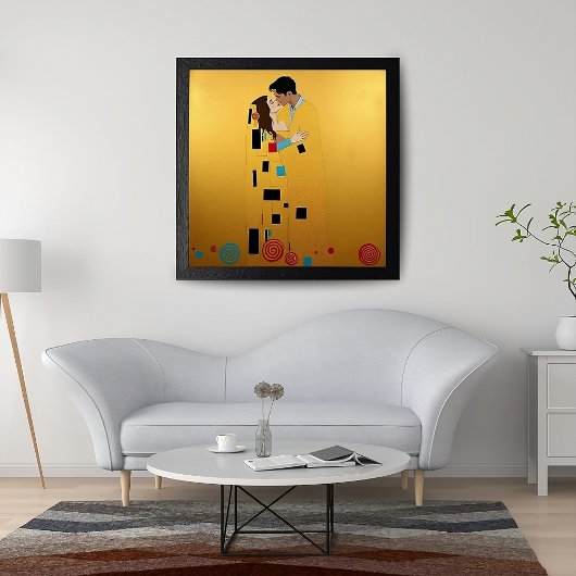 ザエンベランスロマンチックヴィンテージポートレート ❤️ ポスター