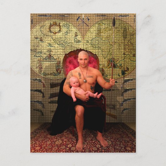 ザエンペルタロットカードアート ポストカード (正面)