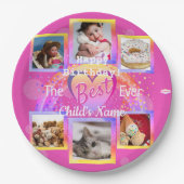 ザエ最高のバー写真プレートHAMbWG ペーパープレート (正面)