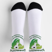 ザオウム倶楽部50周年記念クルーソックス ソックス (上部)