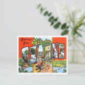 ザオザークヴィンテージ大文字葉書 ポストカード (スタンド正面)