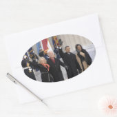 ザオバマ&ザビデンス 楕円形シール (封筒)