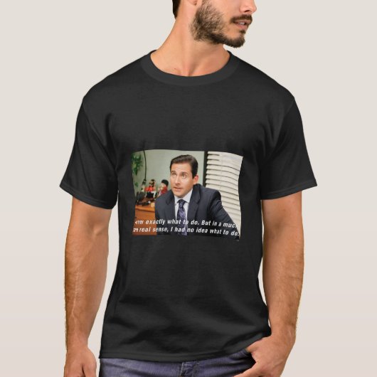 ザオフィスミカエルアイディア Tシャツ (正面)