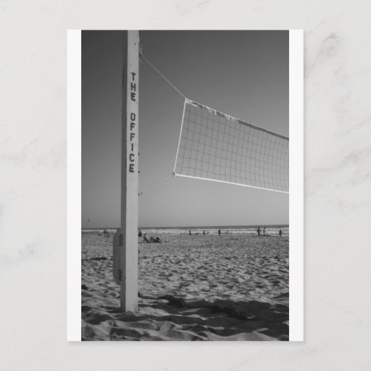 ザオフィス、ビーチバレーボール ポストカード (正面)