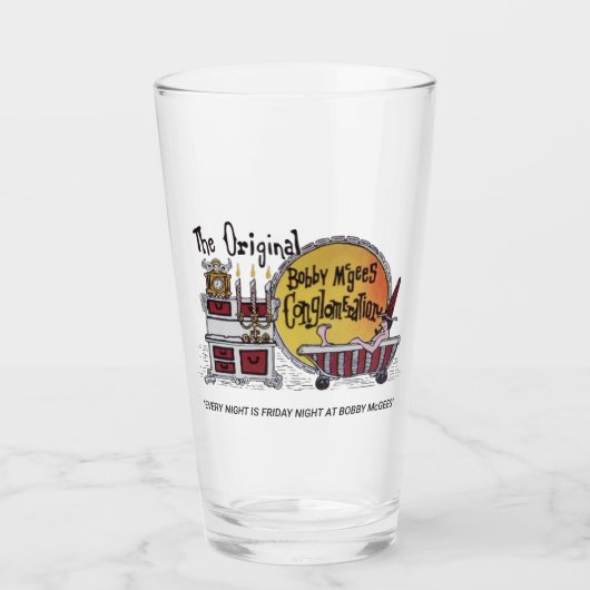 ザオリジナルコングロマライズボビーマッジーズヴィンテージ タンブラーグラス (正面)