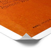 ザオリジナルシャルストン ポスター (角)