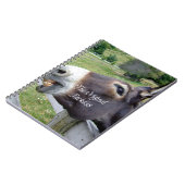 ザオリジナルジャおもしろいッカスドンキーミュールファームアニマル ノートブック (左側)