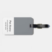 ザオリジナルスティール ラゲッジタグ (裏面横)