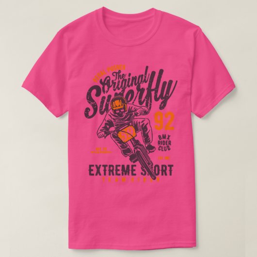 ザオリジナルスーパーフライバイク Tシャツ (デザイン正面)