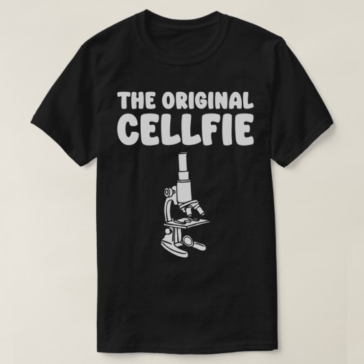 ザオリジナルセルフィー微生物学者Science Microb Tシャツ (デザイン正面)