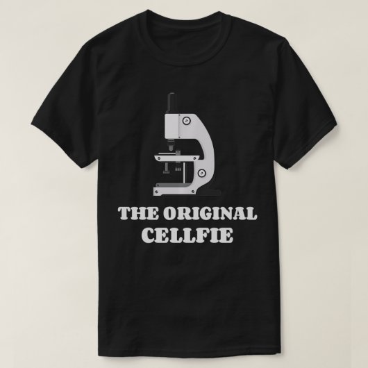 ザオリジナルセルフィー微生物学者Science Microb Tシャツ (デザイン正面)