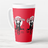 ザオリジナルチャールストンダンスシートミュージック1923 カフェラテマグ (左アングル)