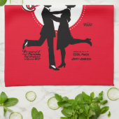 ザオリジナルチャールストンダンスシートミュージック1923 キッチンタオル (折り畳み)