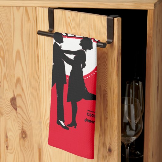 ザオリジナルチャールストンダンスシートミュージック1923 キッチンタオル (三つ折り)