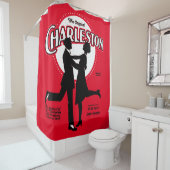 ザオリジナルチャールストンダンスシートミュージック1923 シャワーカーテン (インサイチュ)