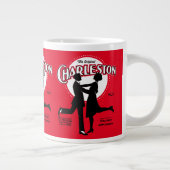 ザオリジナルチャールストンダンスシートミュージック1923 ジャンボコーヒーマグカップ (右)
