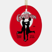 ザオリジナルチャールストンダンスシートミュージック1923 セラミックオーナメント (右)