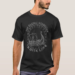 ザオリジナルノルウェークルーズラインルーンサークルヴィック Tシャツ
