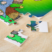 ザオリジナルヒッピー ジグソーパズル (側面)