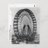 ザオリジナルフェリスホイールアットザコロンビアエクスポスティティ ポストカード (正面/裏面)