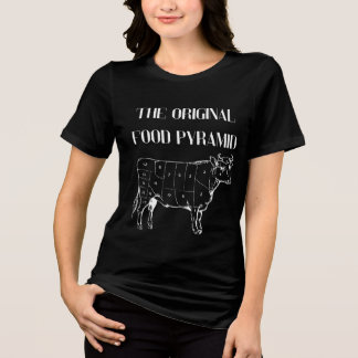 ザオリジナルフードピラミッド トライブレンドＴシャツ