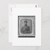 ザオリジナルブラックアメリカン・ソルジャー ポストカード (正面/裏面)