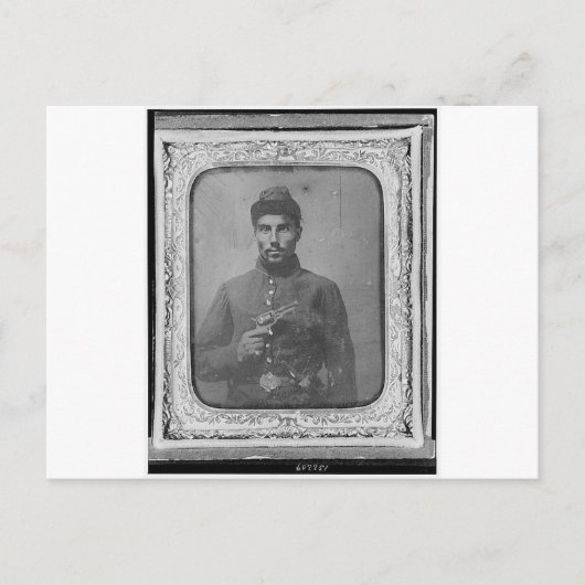 ザオリジナルブラックアメリカン・ソルジャー ポストカード (正面)