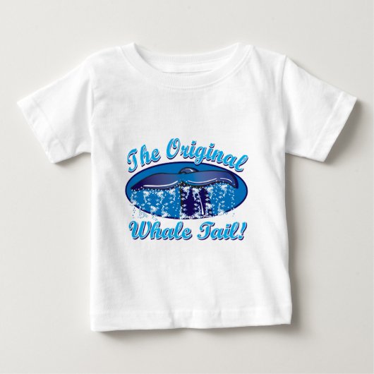 ザオリジナルホエールテール ベビーTシャツ (正面)
