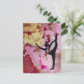 ザオリジナルヨガガガールポストカード ポストカード (スタンド正面)