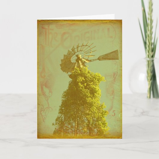 ザオリジナル風車 カード (正面)