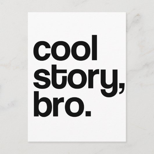 ザオリジナルCOOL STORYBRO ポストカード (正面)