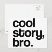 ザオリジナルCOOL STORYBRO ポストカード (正面/裏面)