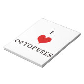 ザオリジナルIハート ノートパッド (回転)