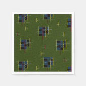 ザオリーブブランチナプキンス スタンダードカクテルナプキン (正面)