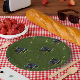 ザオリーブブランチ紙プレート ペーパープレート