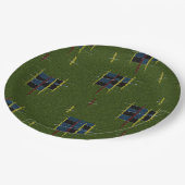 ザオリーブブランチ紙プレート ペーパープレート (アングル)