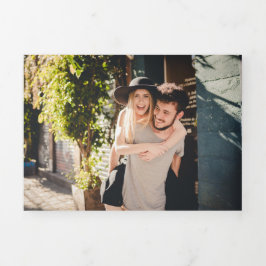 ザオリーブブランチ結婚ズコレクションスイート 三つ折り招待状