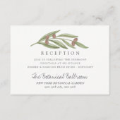 ザオリーブブランチ結婚ズコレクション披露宴 エンクロージャーカード (正面)