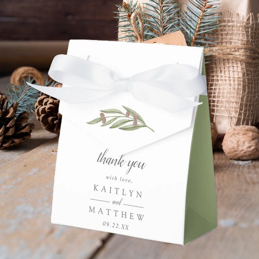 ザオリーブブランチ結婚ズコレクション フェイバーボックス