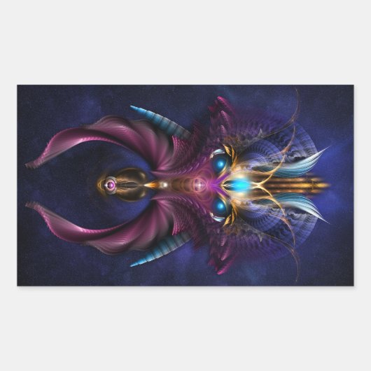 ザオルコロンスターフィールド 長方形シール (正面)