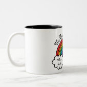 ザオル最高のク・エバーレインボー ツートーンマグカップ (左)