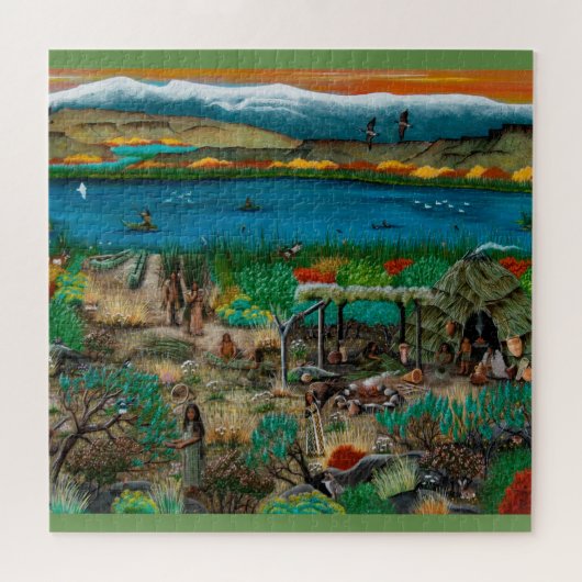 ザオレゴンMalhuer Paiutesパズル ジグソーパズル (横)