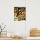 ザオレンジギャザー(詳細) J Wウォーターハウス ポスター (キッチン)